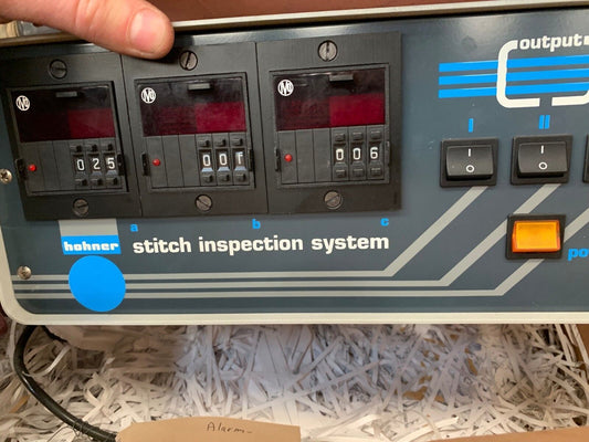 * Hohner Stitch inspection system Machine module Stitching 20420