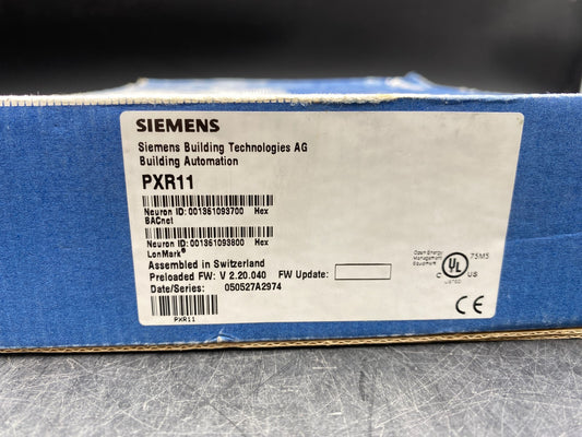 SIEMENS PXR11 INTEGRATION STATION