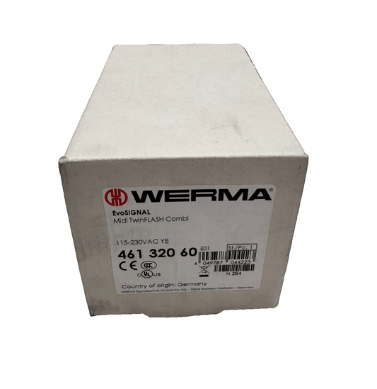 WERMA 461 320 60 EVOSIGNAL MIDI TWINFLASH COMBI - KLR Automation