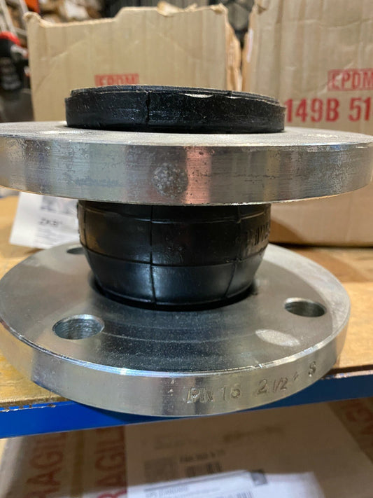 1pc x Socla MANCHON ANTIVIBRATOIRE ZKB EPDM À BRIDES DN65 149B5144C - KLR Automation