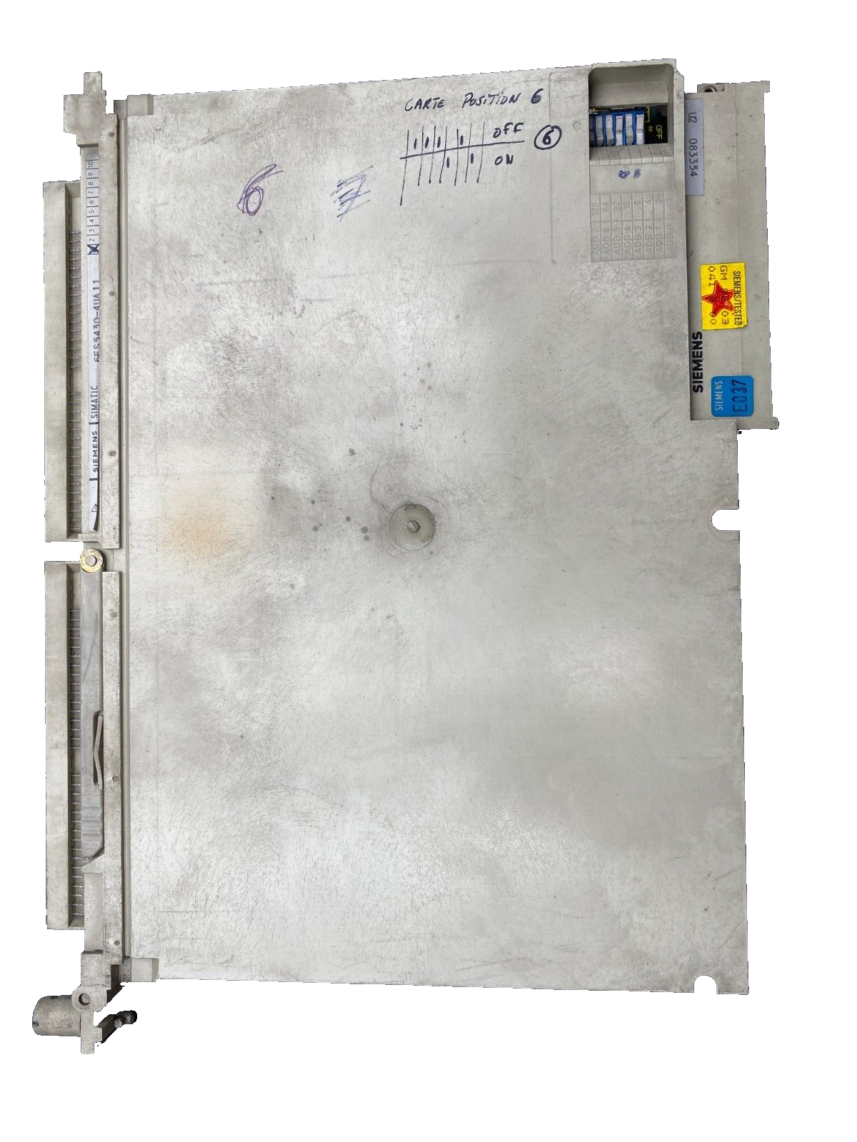 SIEMENS SIMATIC 6ES5430-4UA11 + 6ES5430-4UA12