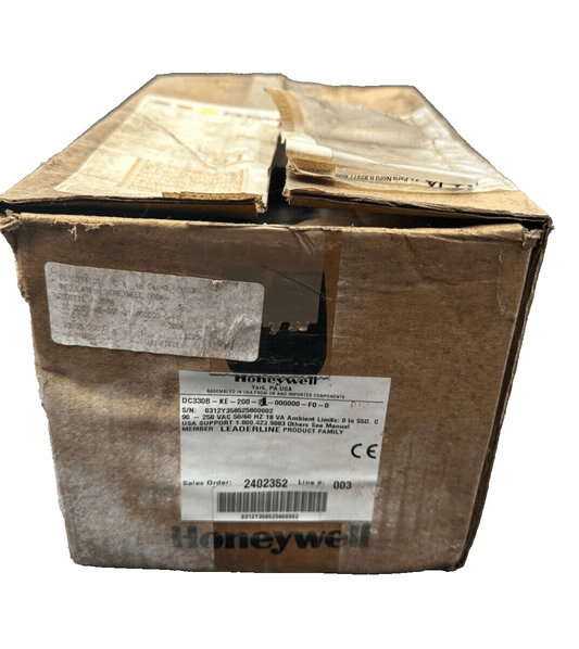 HONEYWELL UDC3300 DC330B - KE - 200 - 21 - 000000 - F0 - 0 REGULATEUR NUMERIQUE UNIVERSEL - KLR Automation