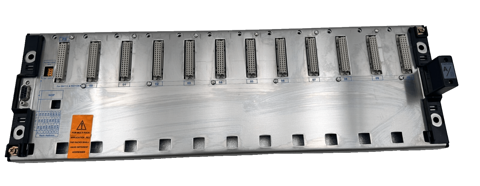 SCHNEIDER ELECTRIC TSXRKY12EX 12 SLOT EXT RACK PV 01 RL 01 - KLR Automation