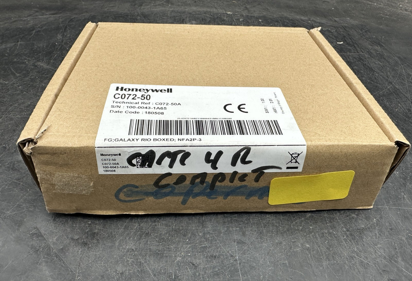 HONEYWELL C072 - 50 C072 - 50A FG GALAXY RIO BOXED NFA2P - 3 x1pc - KLR Automation