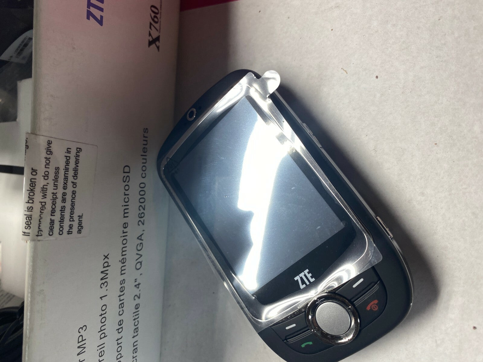 Original  ZTE  X760  Rare collectors Mobile Phone  Cell 1
