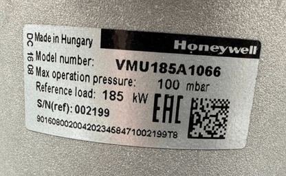 HONEYWELL VMU185A1066 100mbar 185kW - KLR Automation