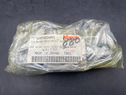 MAZAK NACHI SA-G01-C5-C1-30 G16FH004441 SOLENOID VALVE