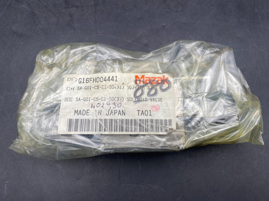 MAZAK NACHI SA-G01-C5-C1-30 G16FH004441 SOLENOID VALVE