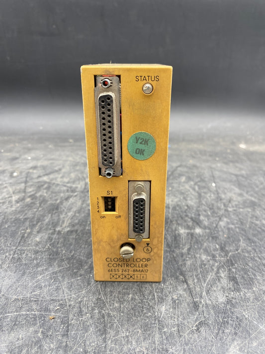 SIEMENS 6ES5262-8MA12 CLOSED LOOP CONTROLLER