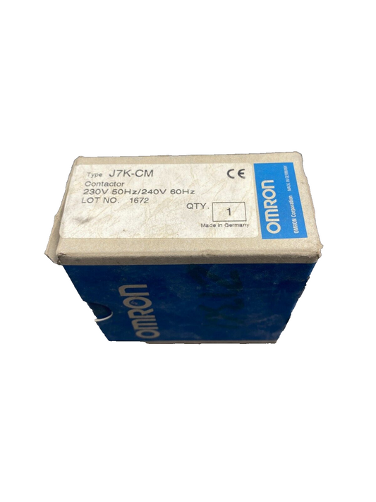OMRON J7K-CM CONTACTOR 230V 50Hz 240V 60Hz  x1pc
