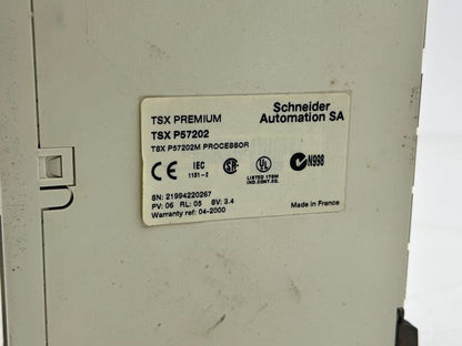 1pc x SCHNEIDER ELECTRIC TSXP57202 M PROCESSOR - KLR Automation