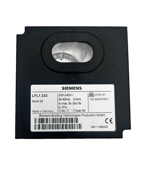 SIEMENS LFL1.3332 SERIE 02 220 - 240V 3.5VA ts 3s - KLR Automation