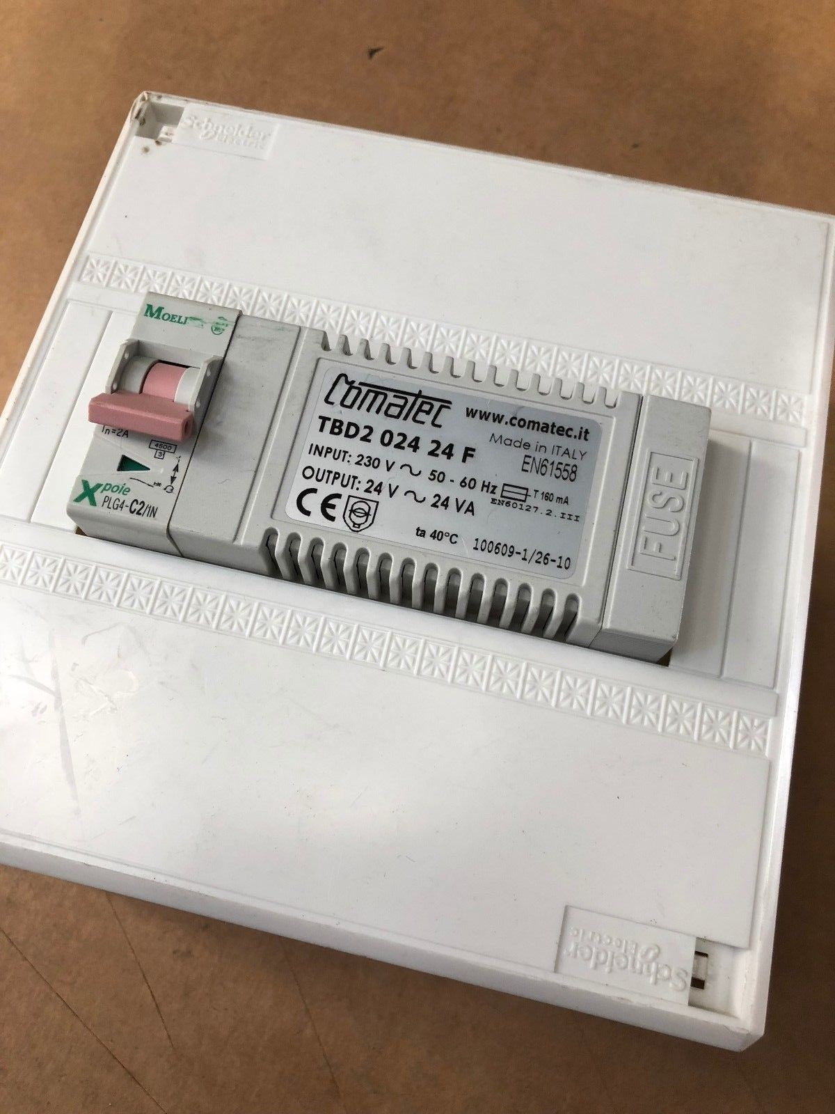  COMATEC TBD2 024 24 F Transformator 230V~/24V 