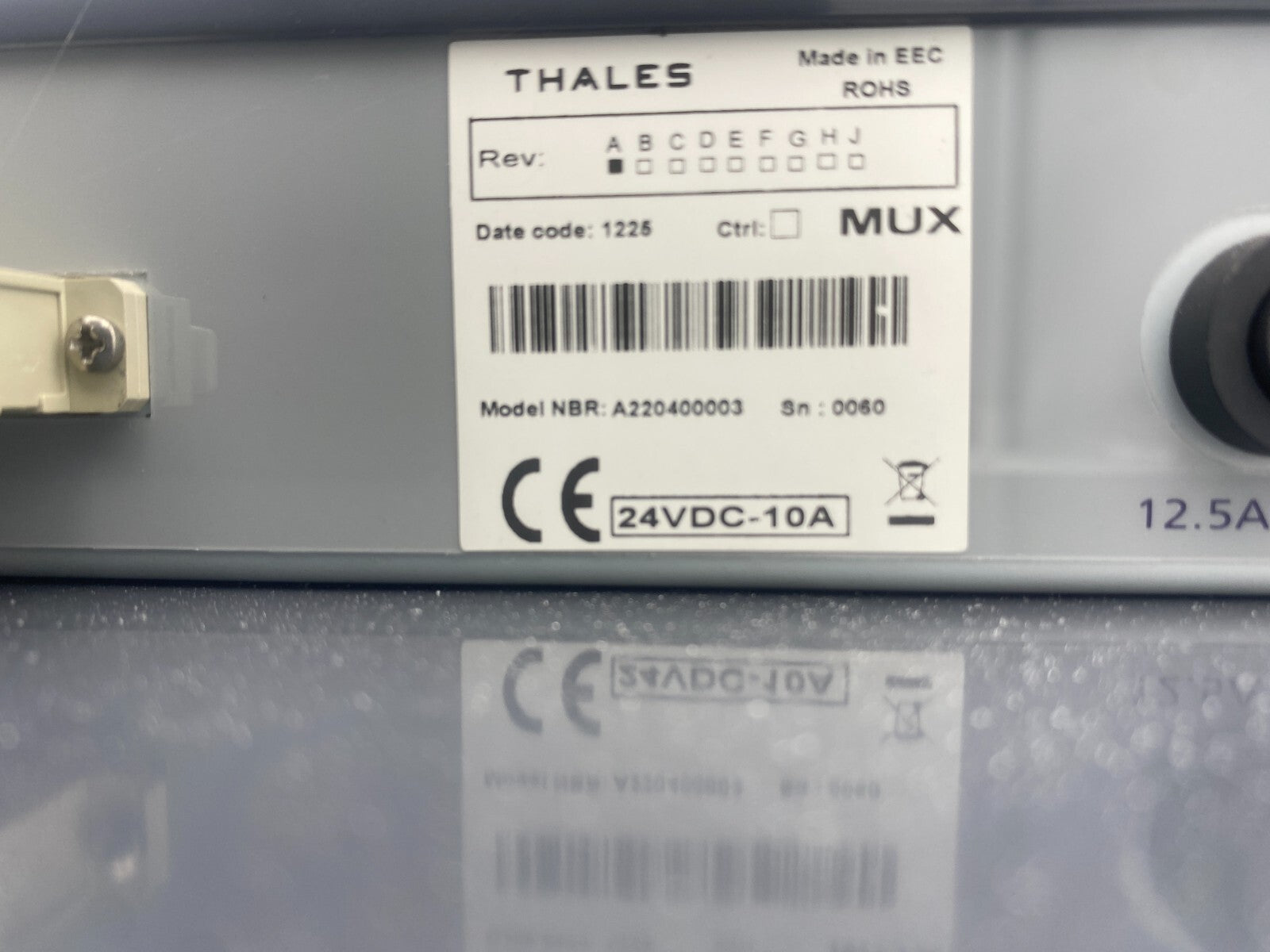 1 pc x THALES MUX Module Communication  etat neuf
