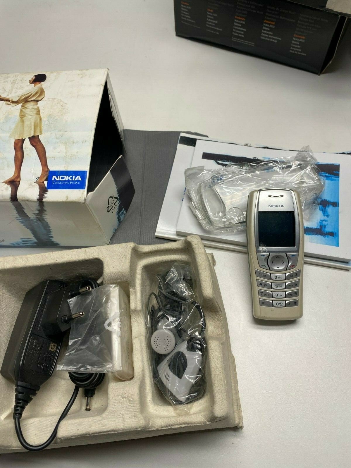 Nokia 6610i Black Mobile Phone Old Stock Rare collectors Mobile Phone Cell GSM - KLR Automation