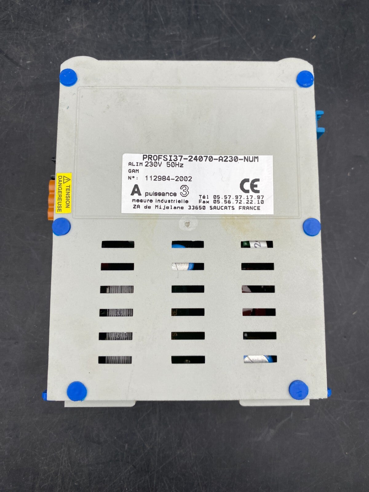 LOT OF 5 A PUISSANCE 3 PROFSI37-24070-A230-NUM 230V PRESSURE TENSION POWER SUPPL