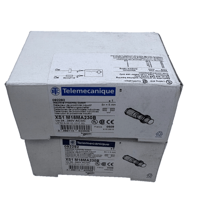 TELEMECANIQUE DETECTEUR DE PROXIMITE XS1 M18MA230B 5mm x1 - KLR Automation