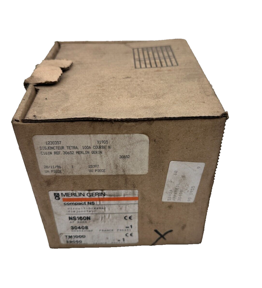 MERLIN GERIN NS160N 4P BASE 30408 COMPACT NS + TM100D 29050