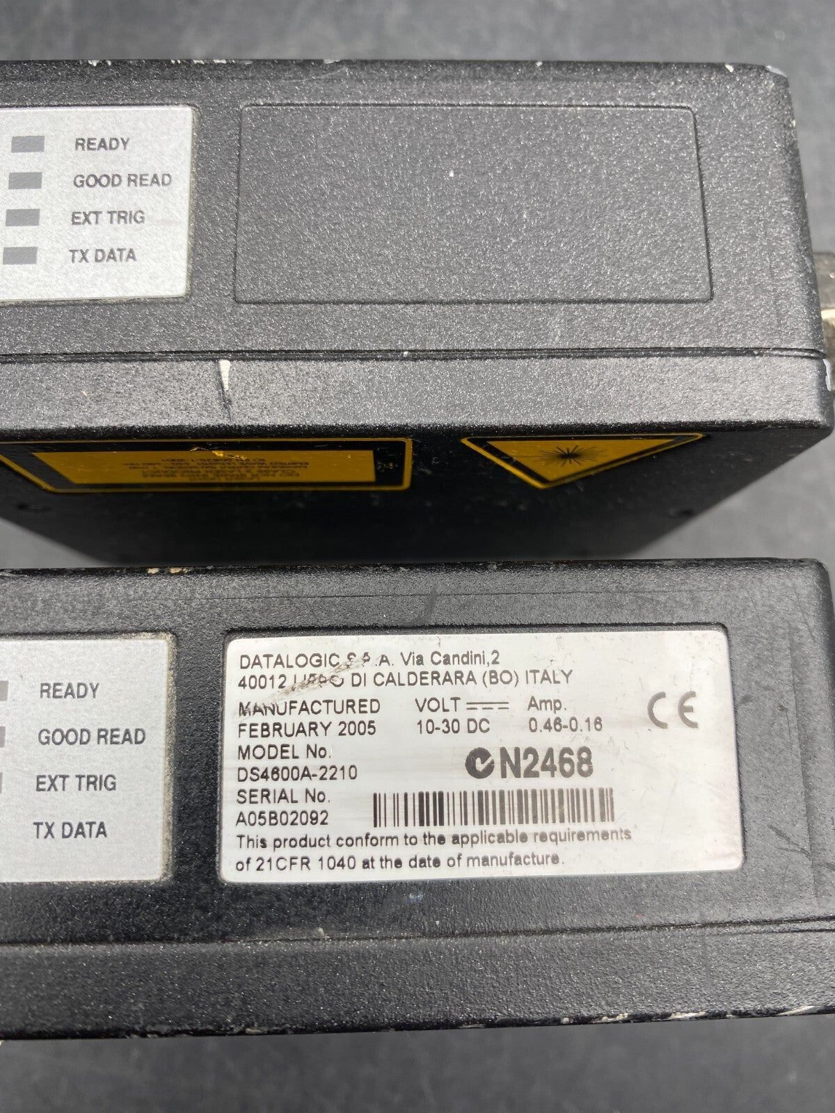 1pc x DATALOGIC DS4600A DS4600A-2210 BARCODE SCANNER ( sans cable )