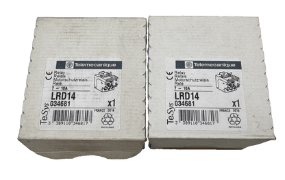 TELEMECANIQUE LRD14 034681 RELAIS 7 - 10A x2pc - KLR Automation
