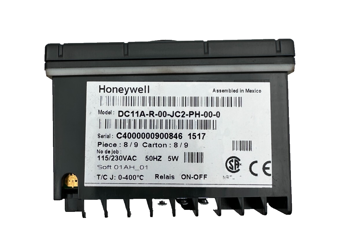 HONEYWELL DC11A-R-00-JC2-PH-00-0-0000 115/230 VAC 50Hz USED