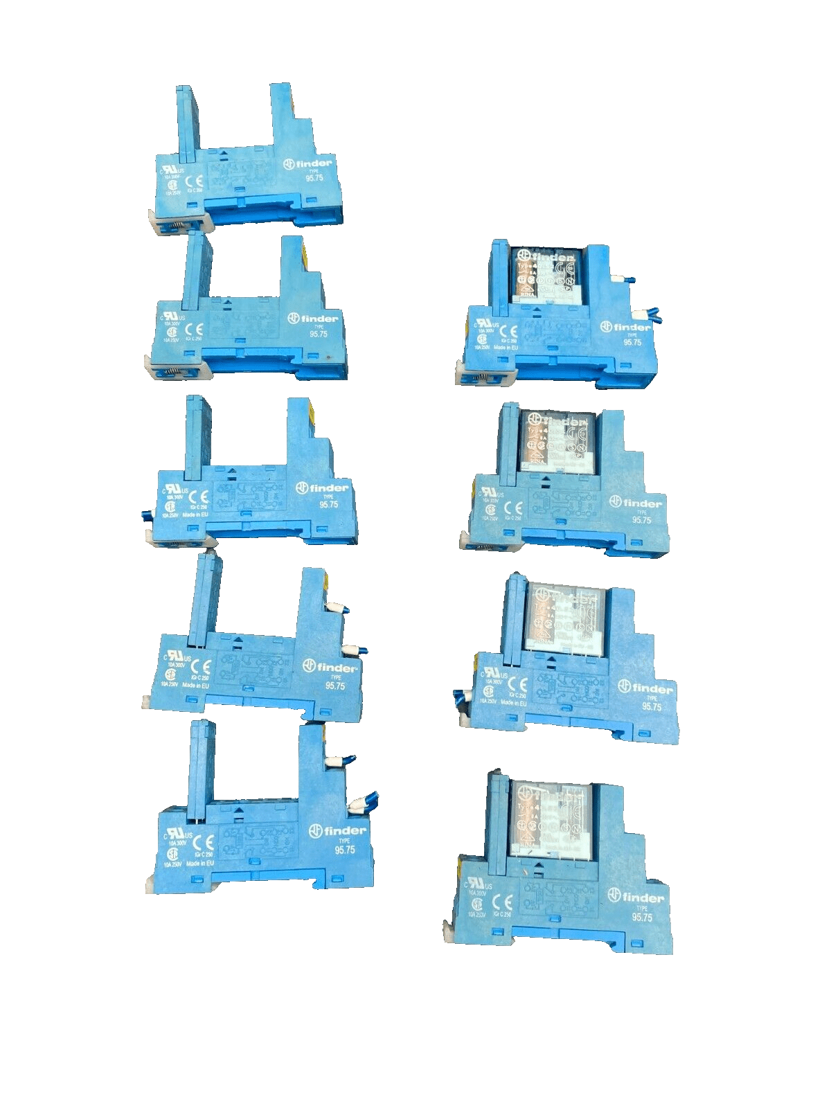 FINDER 95.75 10A x9pc + 40.52 8A x4pc - KLR Automation
