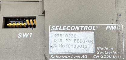 SELECTRON SELECONTROL OIS 22 BEDG/04 43510230 PMC x1pc - KLR Automation