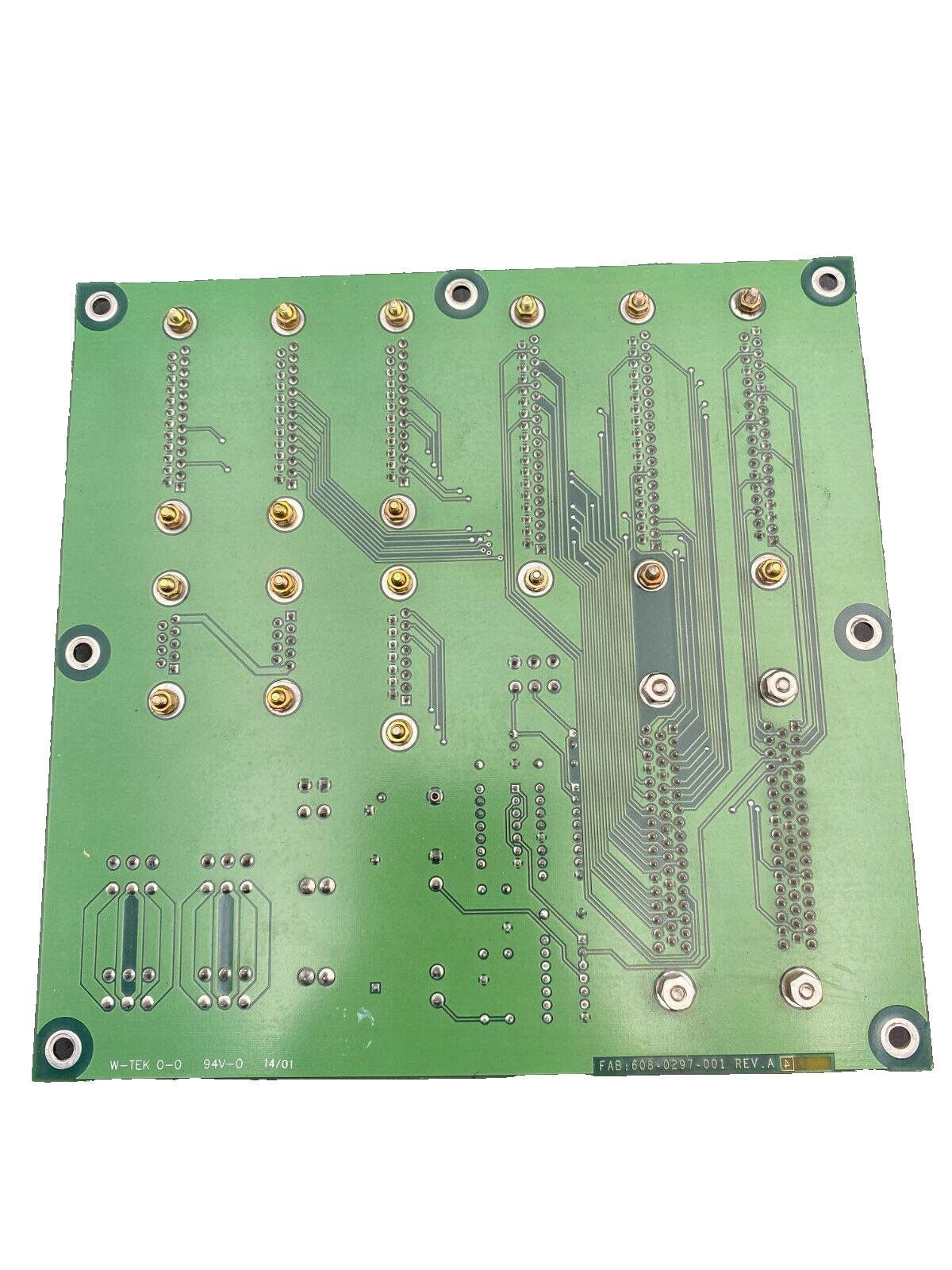 CSI DE LA RUE CASH SYSTEMS 608-0298-001 REV B 608-0297-001 REV A W-TEK BOARD x1p
