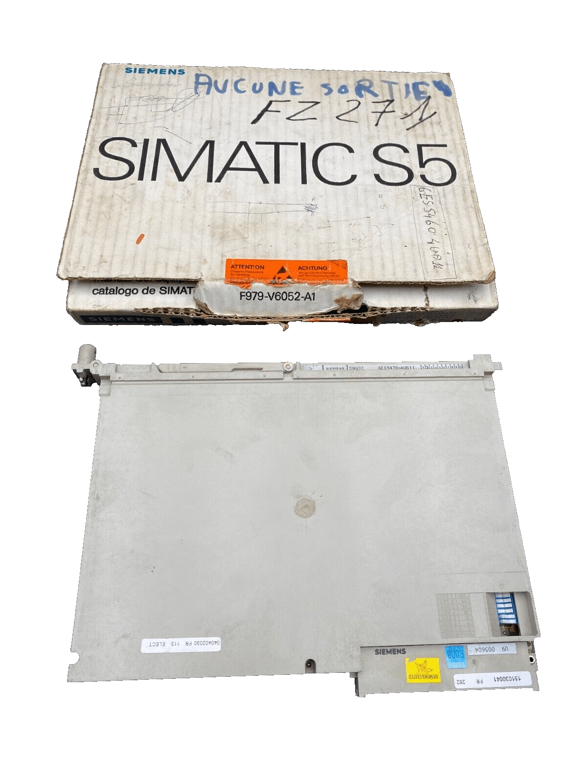 SIEMENS 6ES5470 - 4UB11 SIMATIC MODULE - KLR Automation