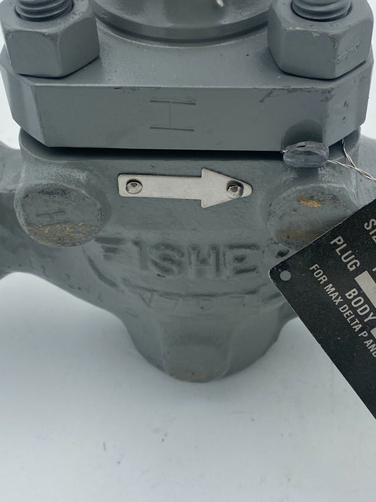 Fisher Controls Body Plug Valve EZ VentilKoerper TED 1"  C5