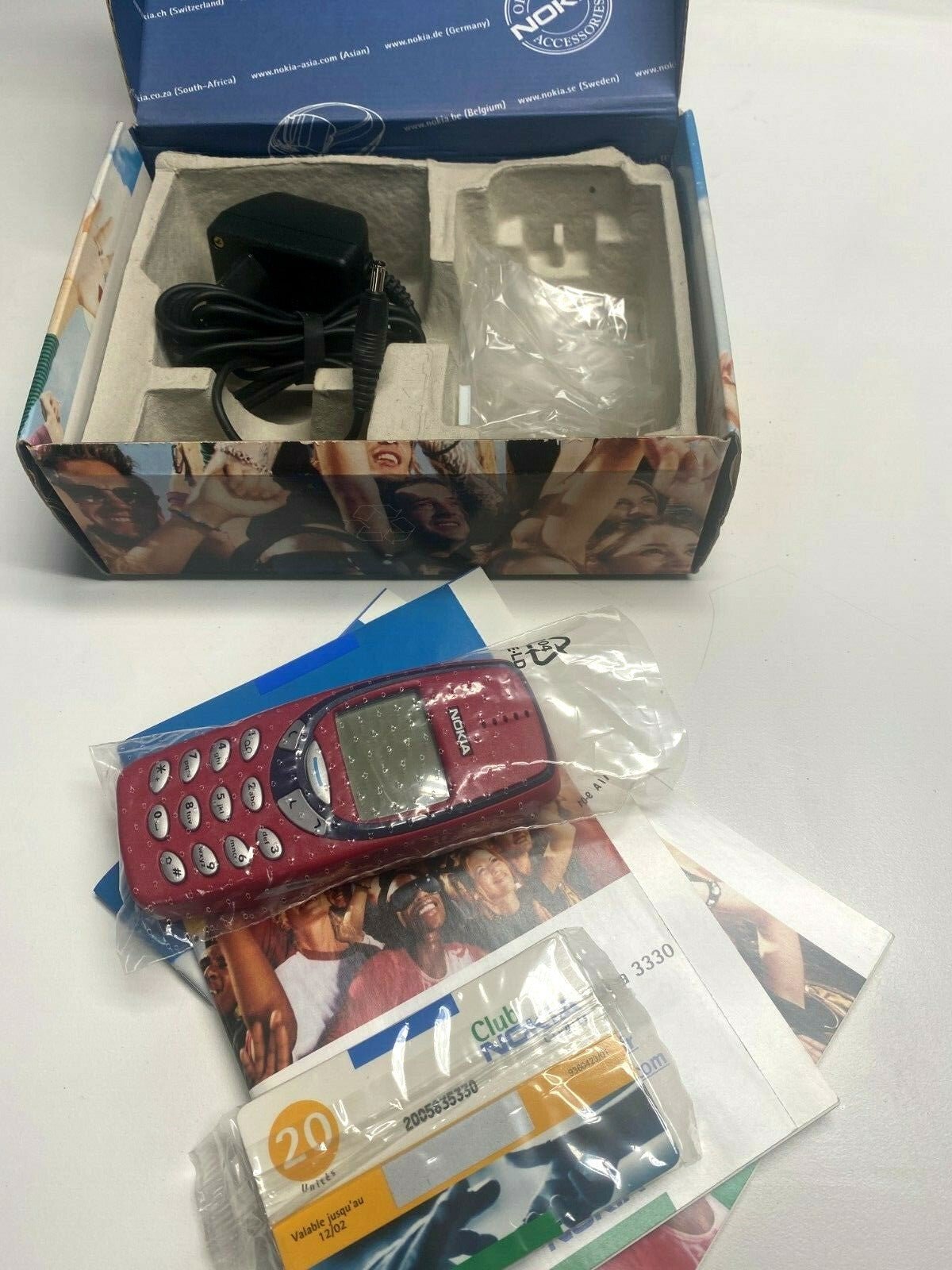 Nokia 3330 Phone Old Stock Rare collectors Mobile Phone Cell GSM - KLR Automation
