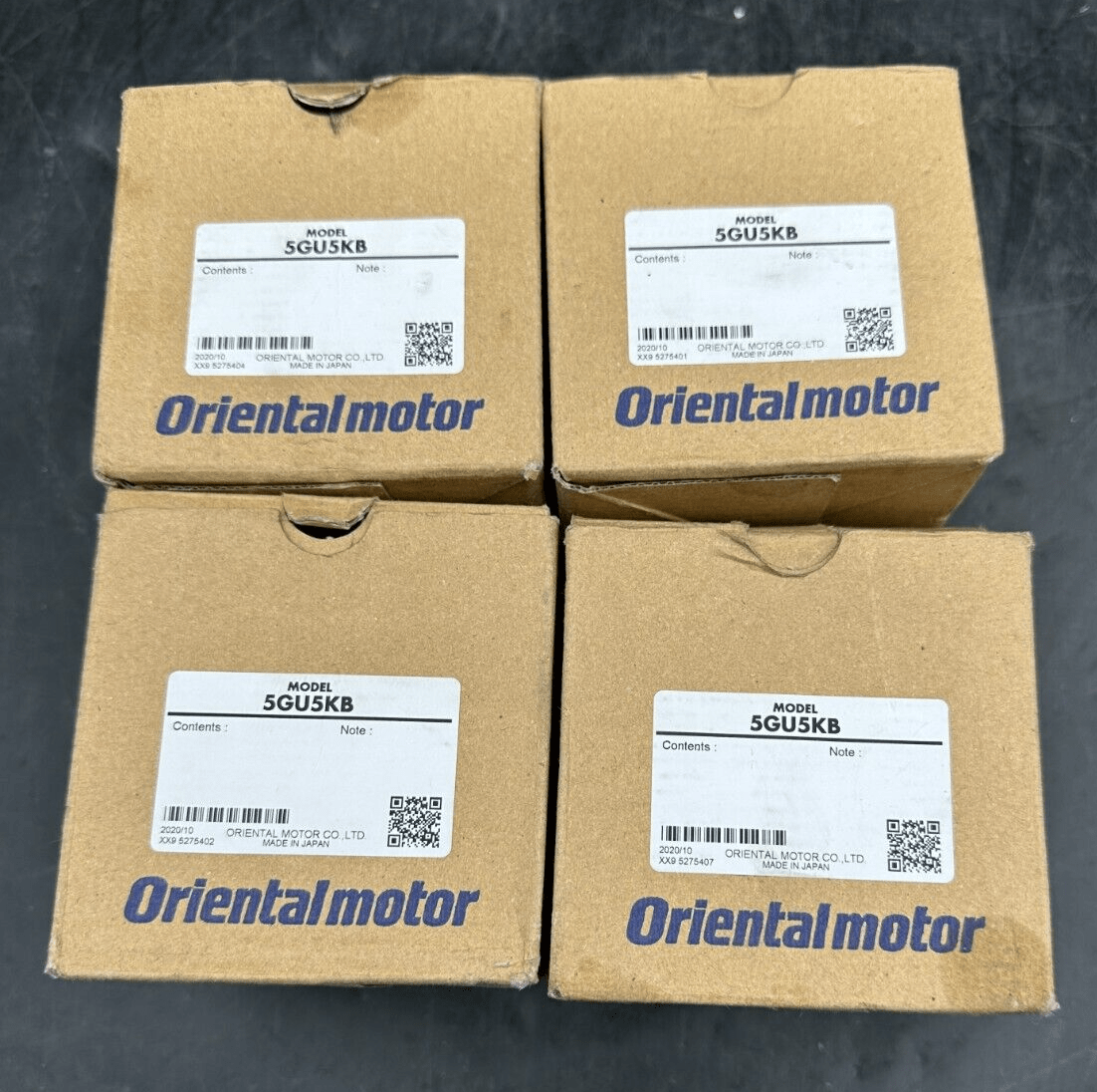 ORIENTALMOTOR 5GU5KB GEARBOX REDUCER x1pc - KLR Automation
