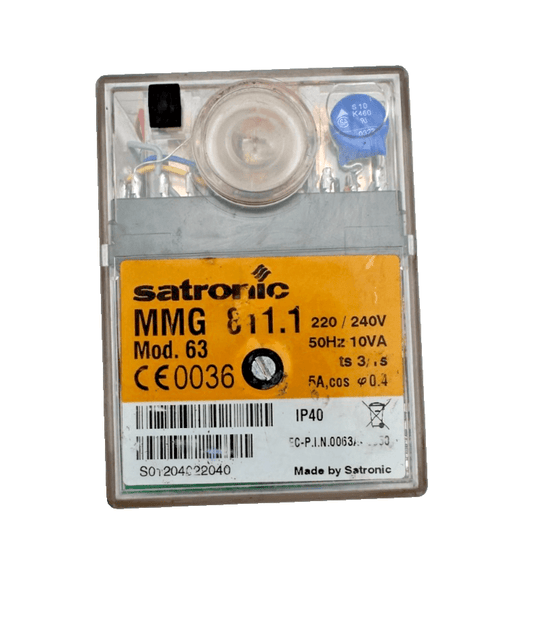 SATRONIC MMG 811.1 MOD.63 BOITIER DE CONTROLE 220V 50Hz 10VA ts 3/1s - KLR Automation