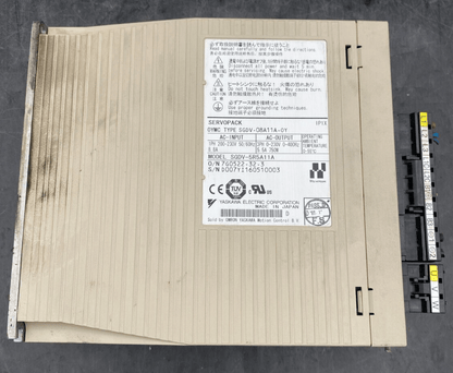YASKAWA OMRON SGDV - 5R5A11A SGDV - 08A11A - 0Y - KLR Automation