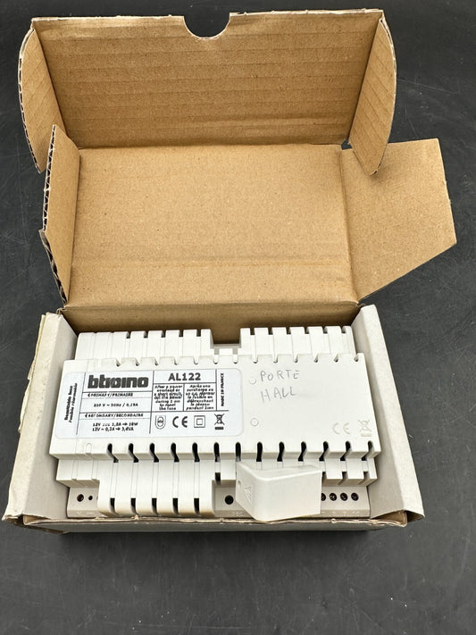 1pc x BTICINO 003889 Alimentation alternative et continue 230V et 12V=