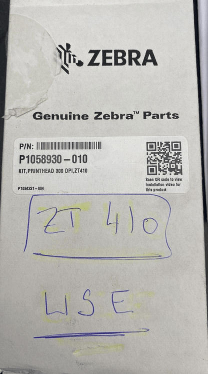 GENUINE ZEBRA PARTS ZT 410 41001 - 97 REV 0A PRINTHEAD - KLR Automation