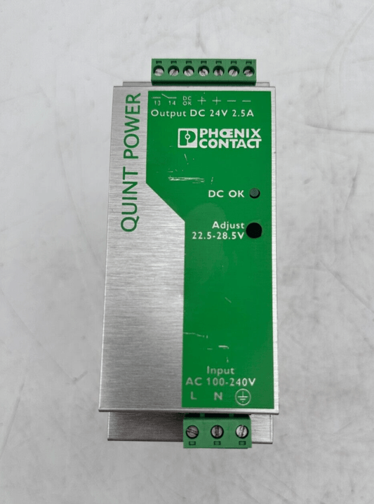 PHOENIX CONTACT 2938578 QUINT - PS - 100 - 240AC 24DC 2.5 QUINT POWER - KLR Automation