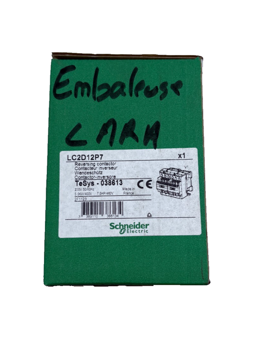 SCHNEIDER ELECTRIC CONTACTEUR LC2D12P7 x1
