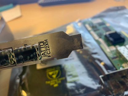 ATTO Celerity FC-22XH Storage Adapter CTFC-22XH-000 Fibre channel+ lsi 7204ep