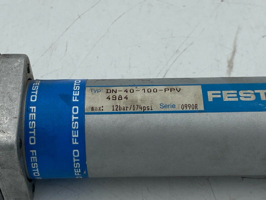 FESTO DN-40-100-PPV Pneumatic Cylinder