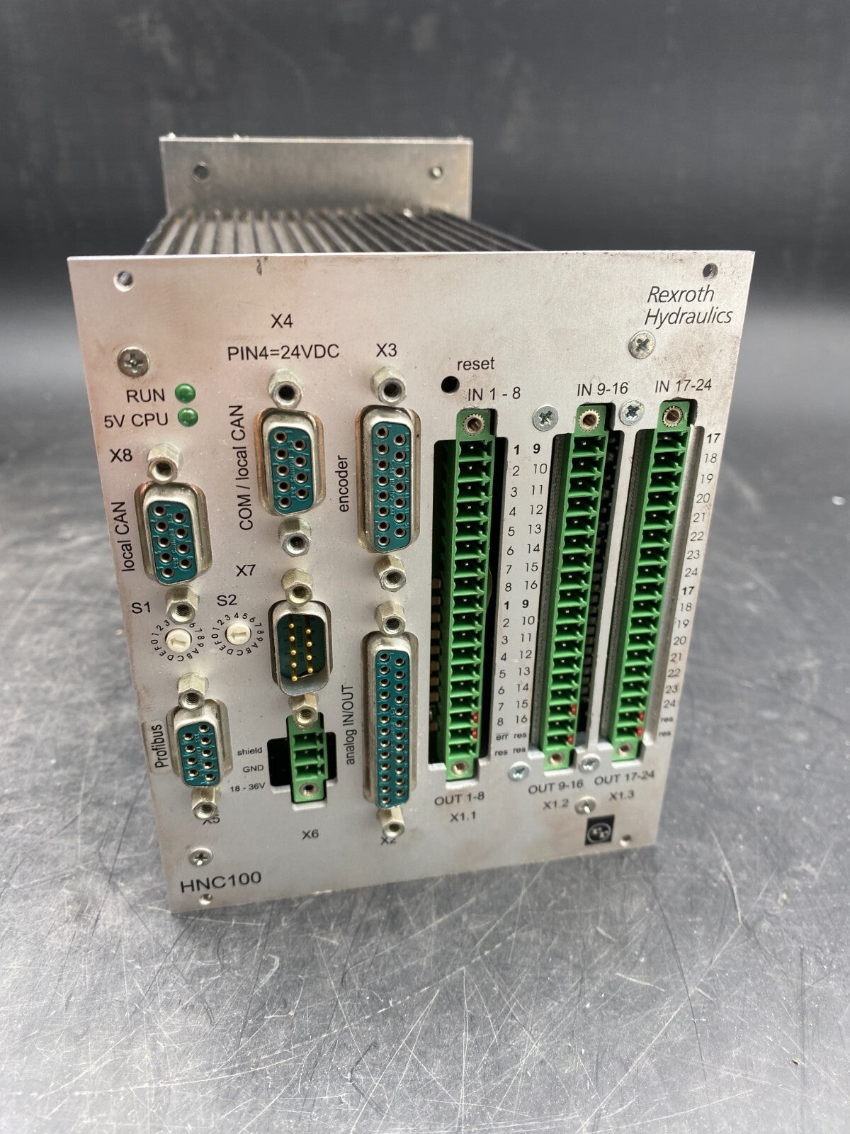 REXROTH HNC100 VT-HNC100-1-22A/W-24-P-0 DIGITAL AXIS CONTROL