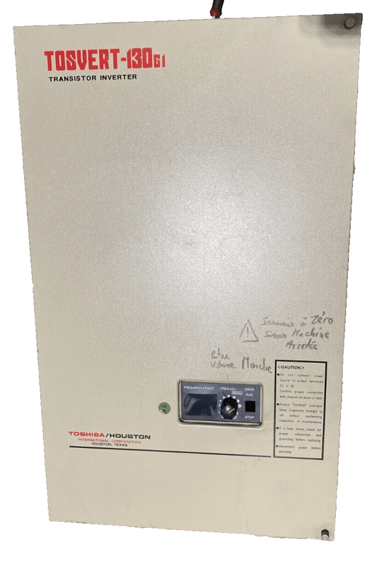 TOSHIBA TOSVERT - 130G1 VT130G1 030017 380V 33kVA TRANSISTOR INVERTER - KLR Automation