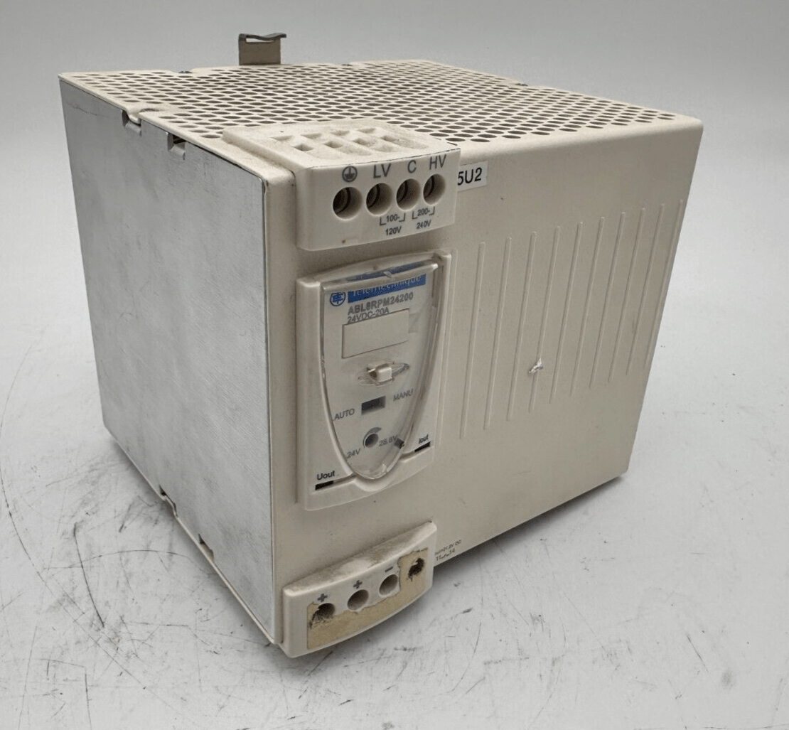 TELEMECANIQUE ABL8RPM24200 REGULATED SWITCH POWER SUPPLY - KLR Automation