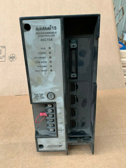 Reliance Electric 45C15A AutoMate 15 Programmable Controller 802803-2sk