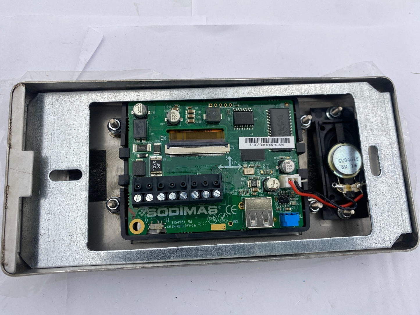 SODIMAS LCD DISPLAY COLOR SAF 3.5’’ ATV 37SO021EKAFF1 + BOX Elevator parts lift - KLR Automation