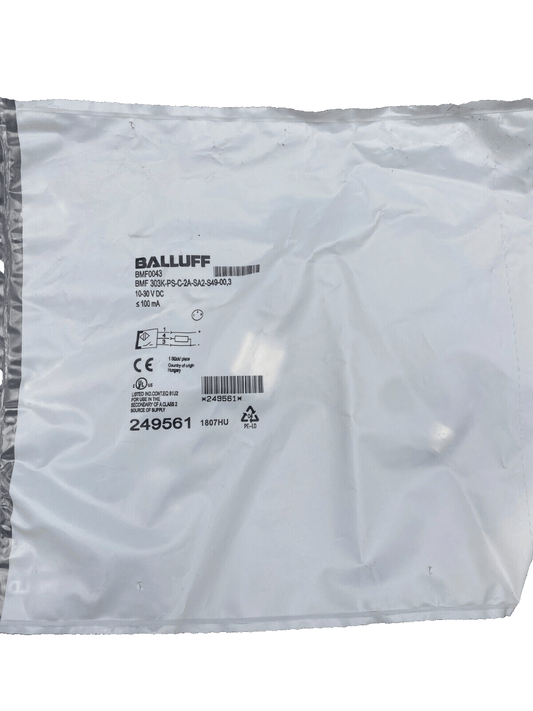 BALLUFF BMF0043 BMF 303K - PS - C - 2A - SA2 - S49 - 00.3 MAGNETIC FIELD SENSOR x1pc - KLR Automation