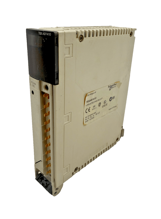 SCHNEIDER ELECTRIC TSXASY410 4 ISOLATED ANALOG OUT - KLR Automation
