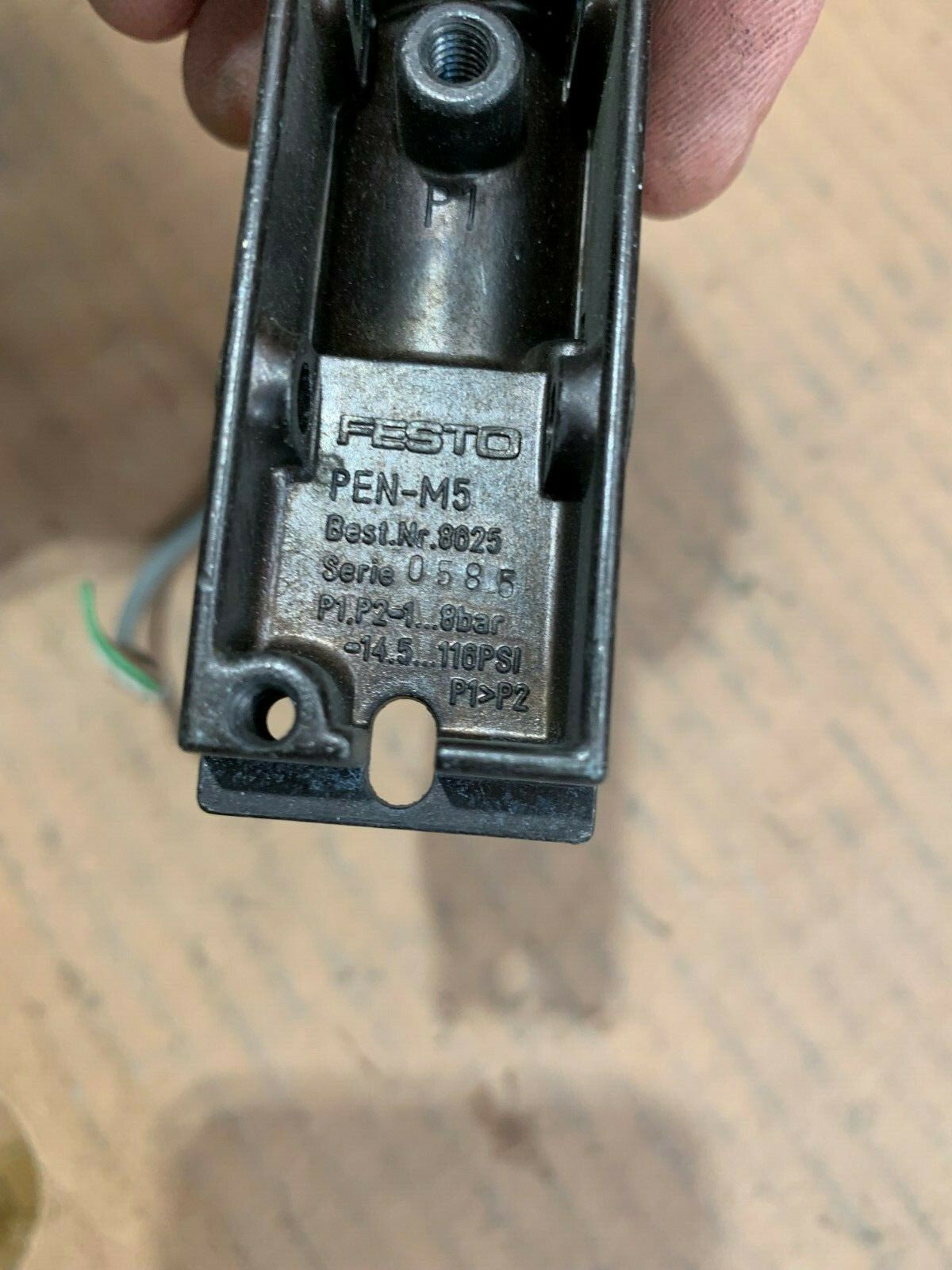 2 pc X  FESTO  PEN-M5 (8625) PE converter