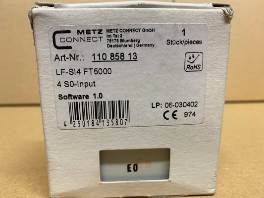 LF - SI4 - Entrées - sorties LonWorks | Metz Connect - KLR Automation