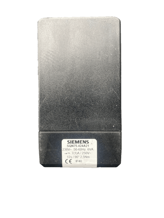 SIEMENS SQN75.424A21 230V 6VA 12s 2.5 Nm - KLR Automation